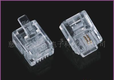 1.05线槽RJ45水晶头 FU镀金与一级料的性能解析